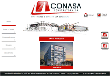 Tablet Screenshot of conasa.com.br