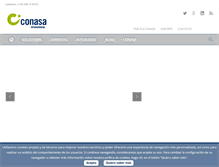 Tablet Screenshot of conasa.es